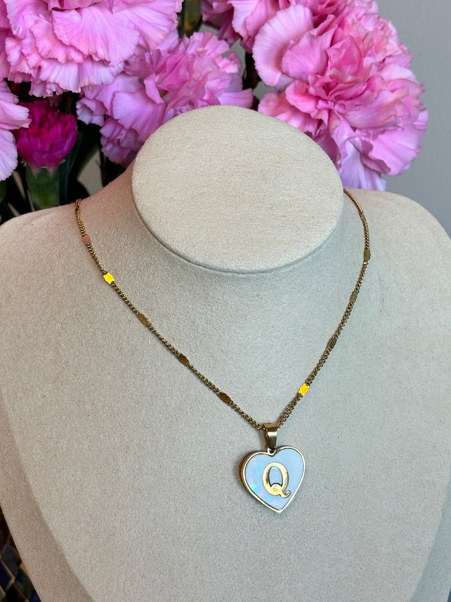Initial Sea Shell Necklace