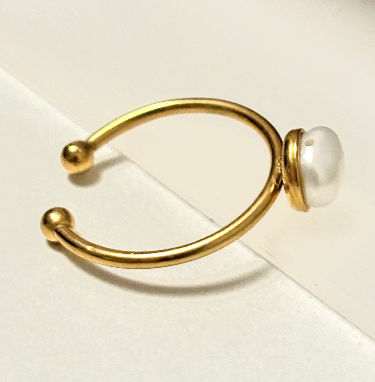 Natural Mother Pearl Ring