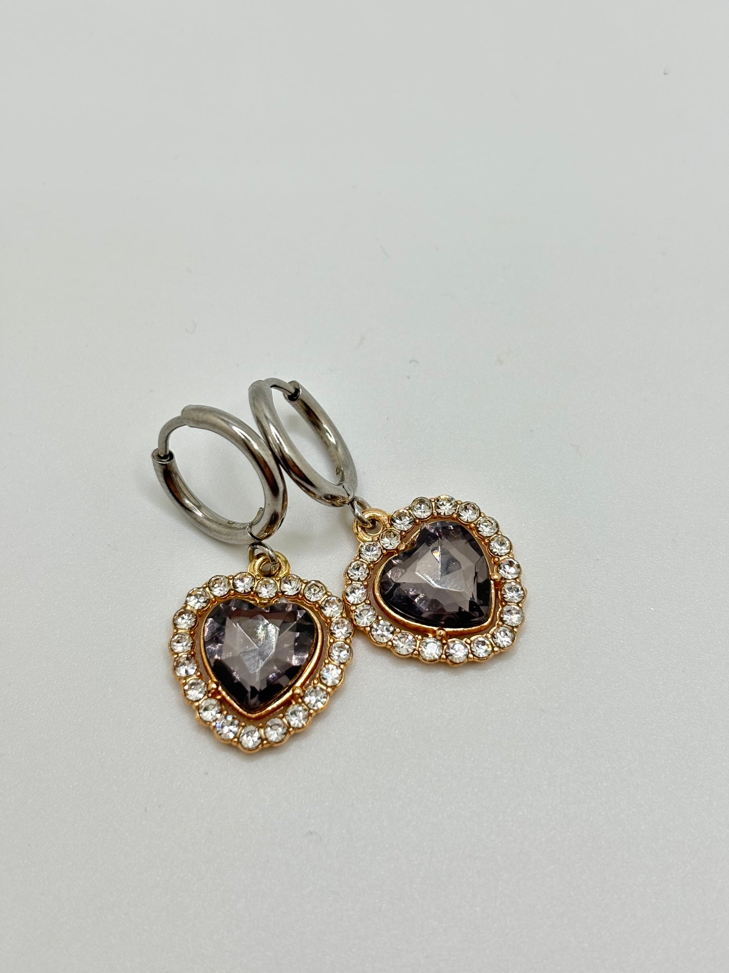 Crystal Hearth Earrings