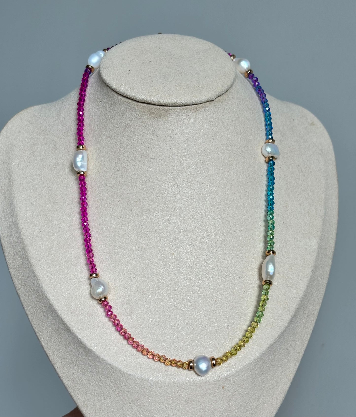 Crystal Gradient Necklace