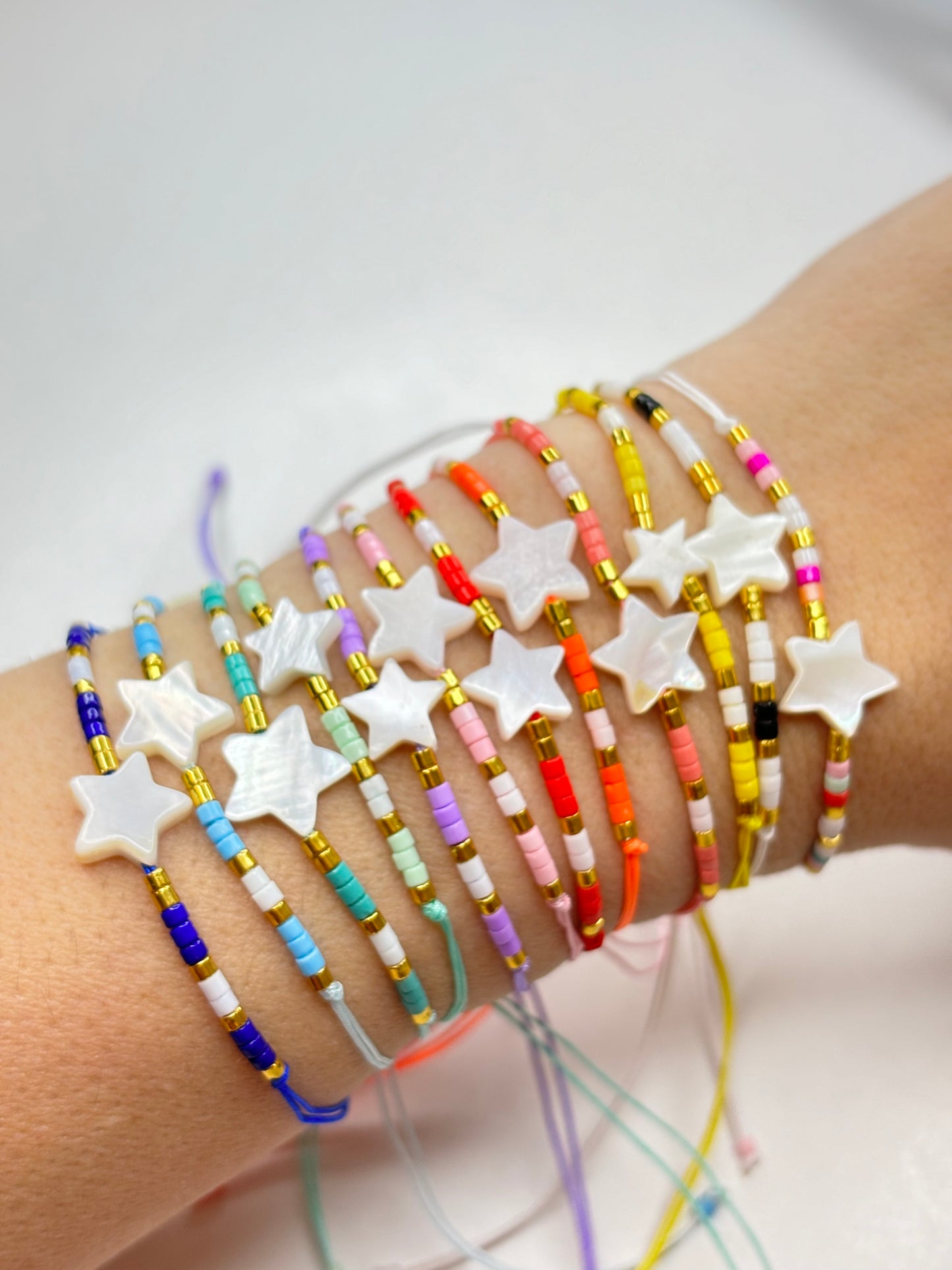 Colourful Stars Bracelets