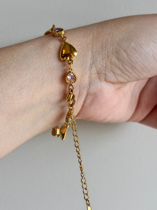 Hearts Bracelet