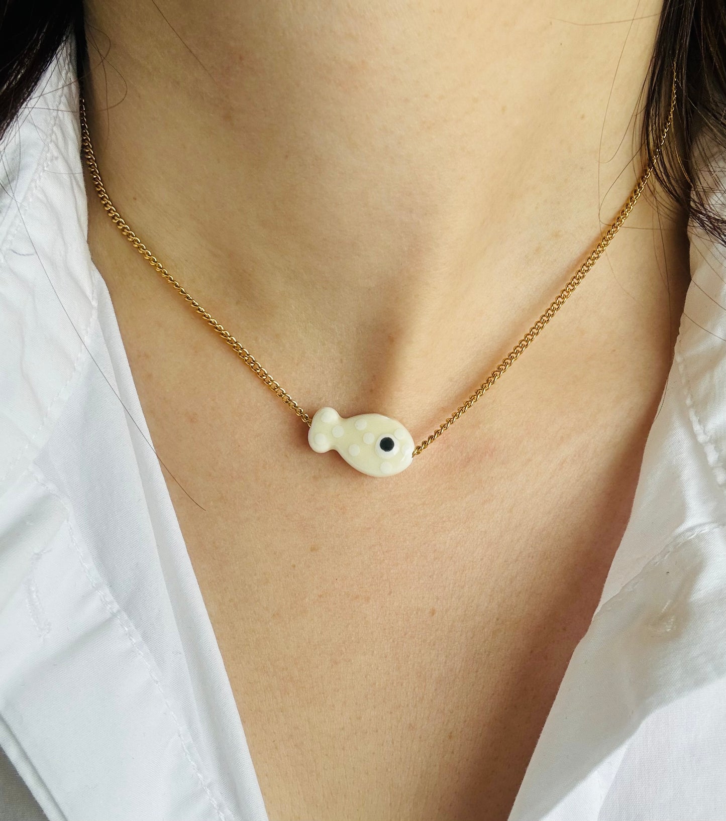 Happy Fish Necklace