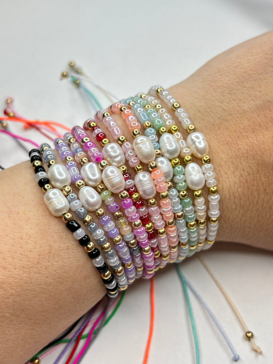 Funky Pearls Bracelets