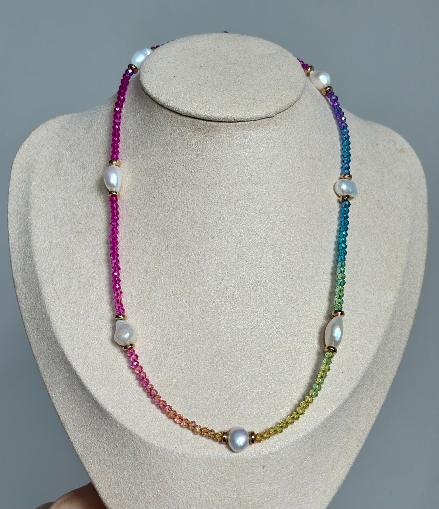 Crystal Gradient Necklace