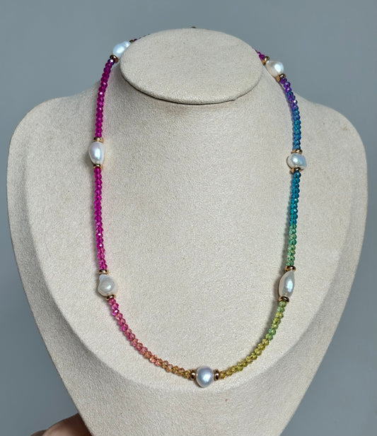 Crystal Gradient Necklace