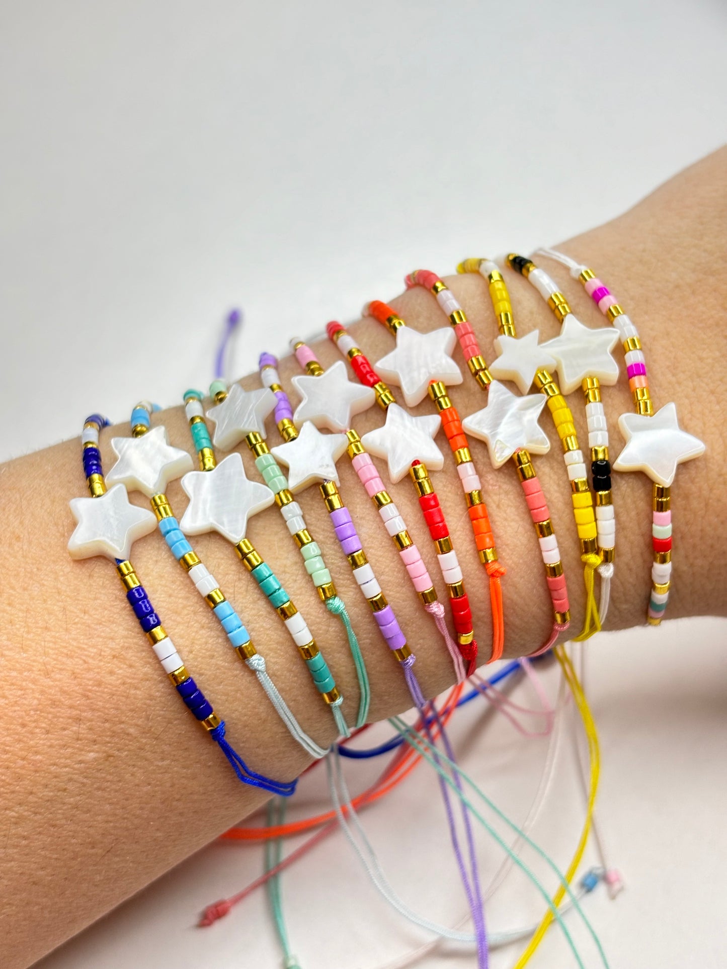 Colourful Stars Bracelets