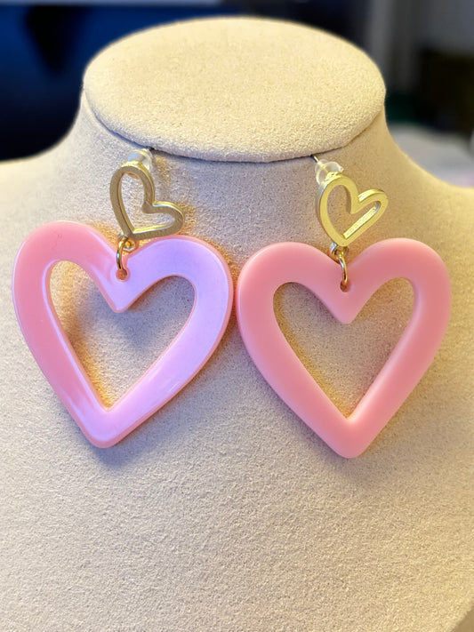 Big Heart Earrings