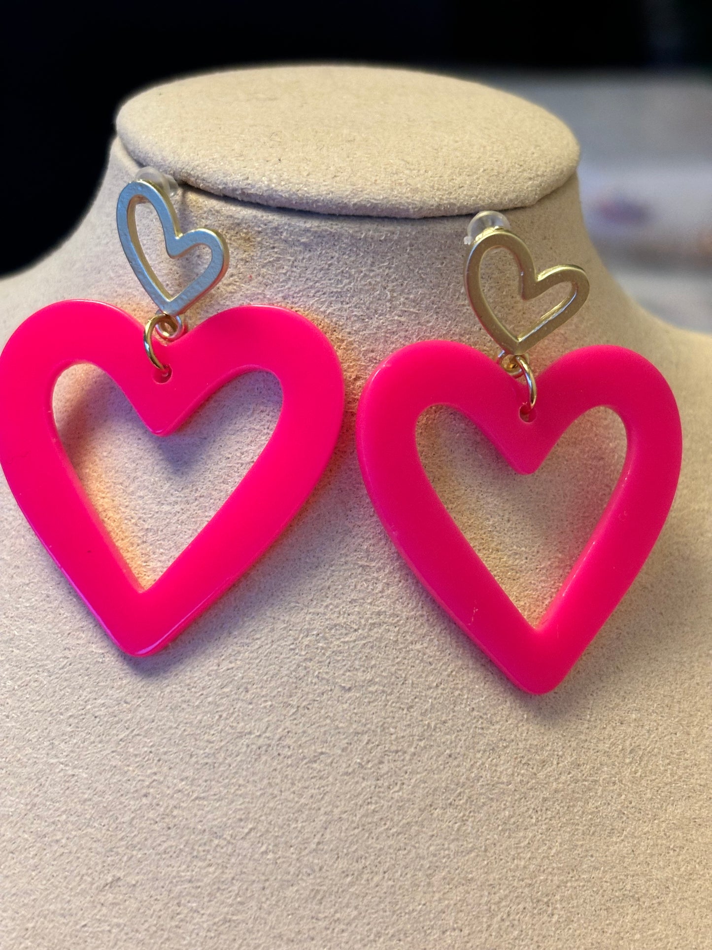 Big Heart Earrings