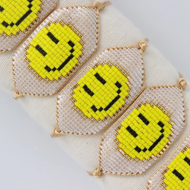 Elegant Smiley Face Bracelet