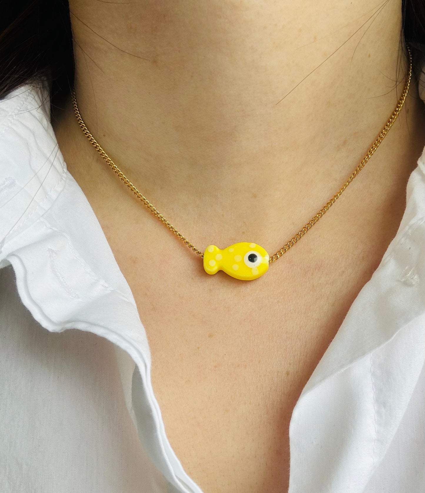 Happy Fish Necklace