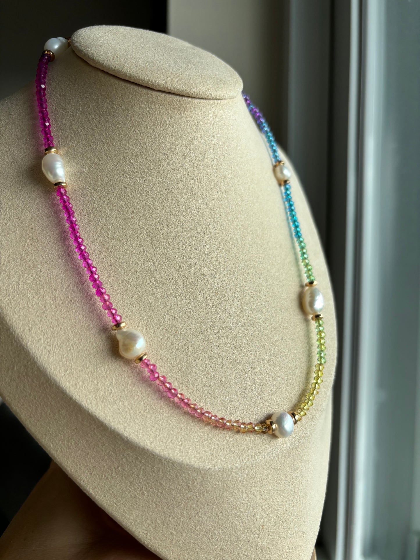 Crystal Gradient Necklace