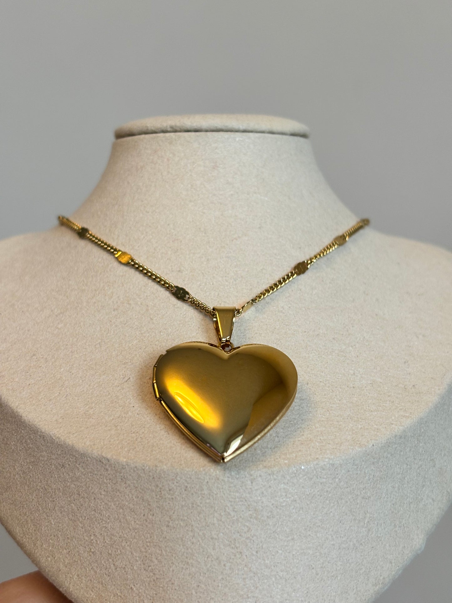 Gold Hearth Locket