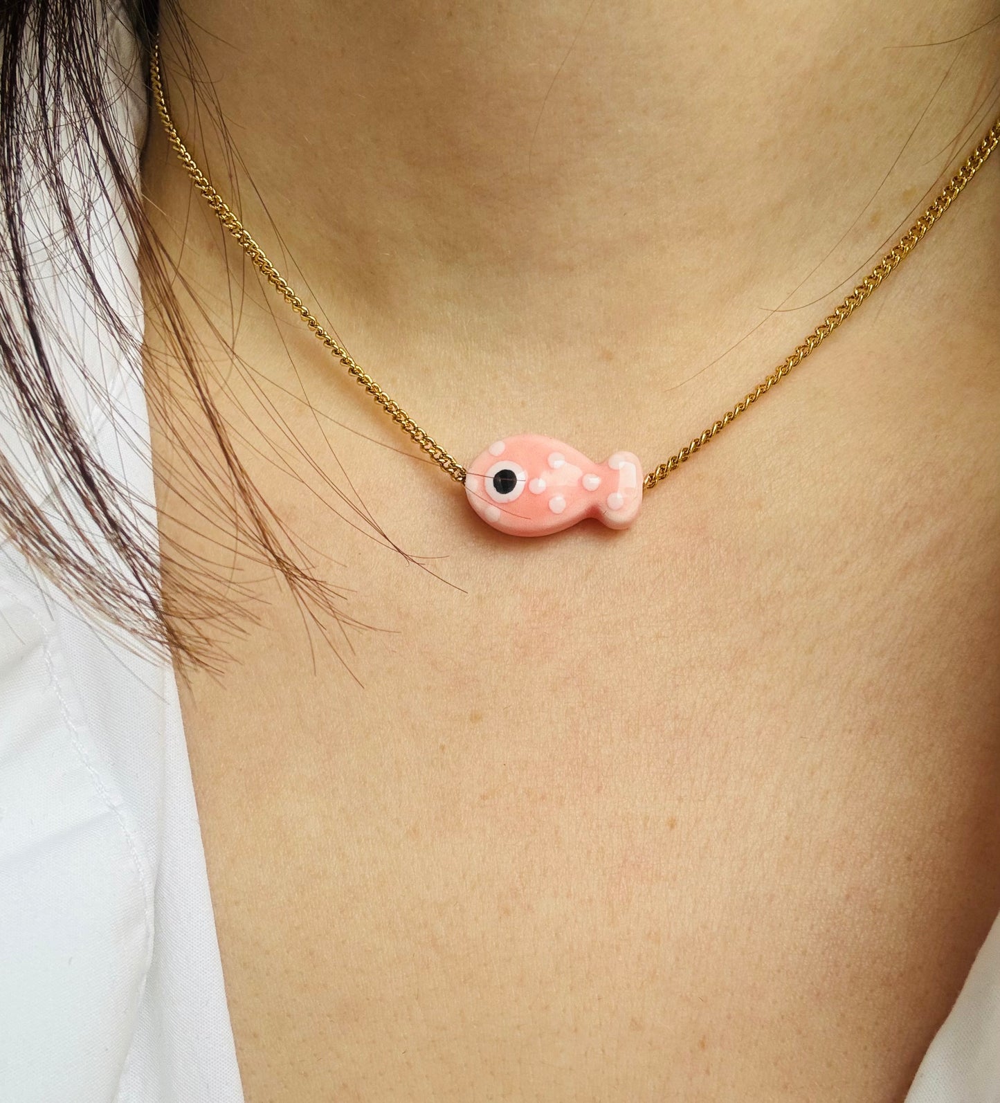 Happy Fish Necklace