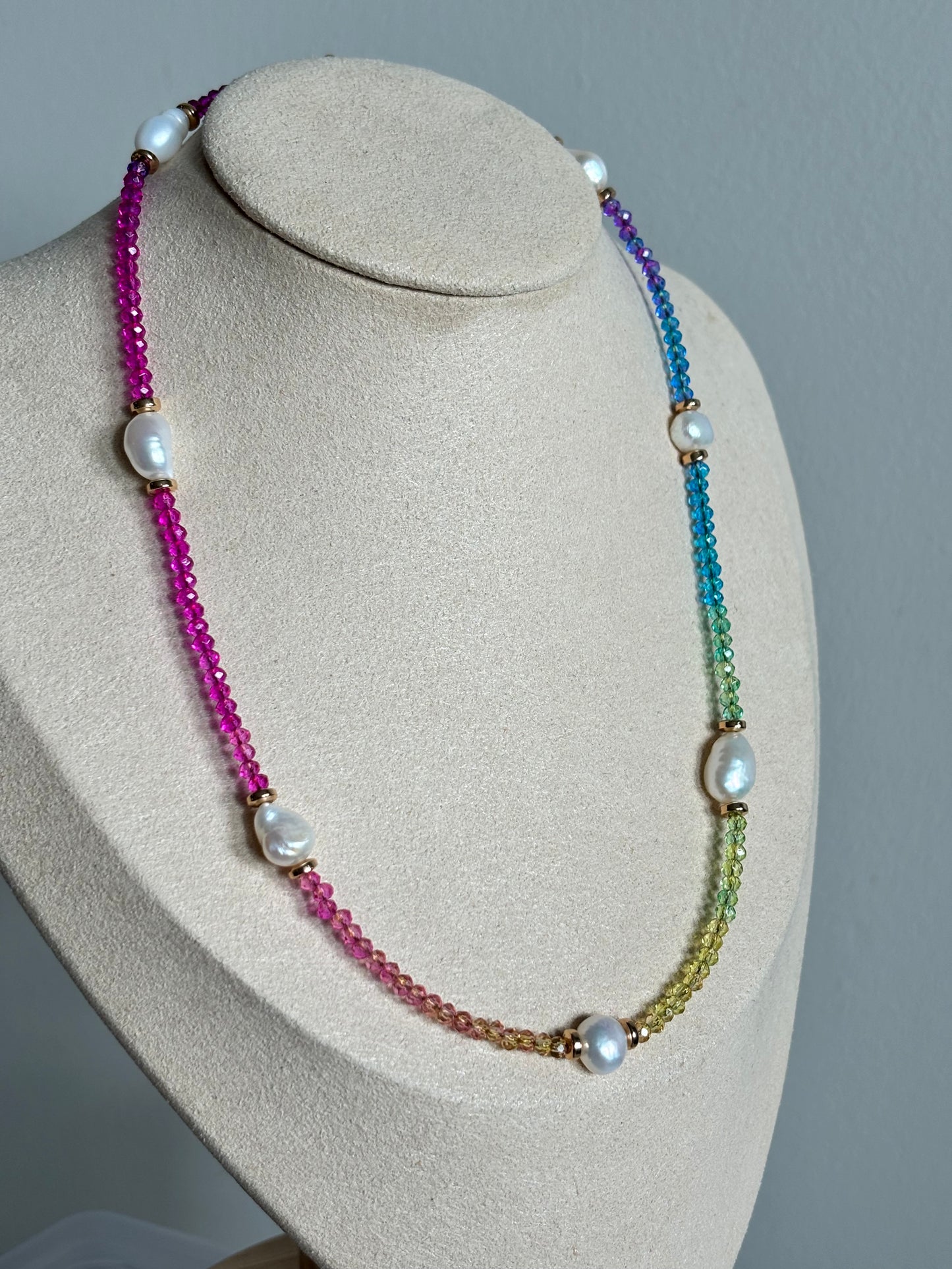 Crystal Gradient Necklace