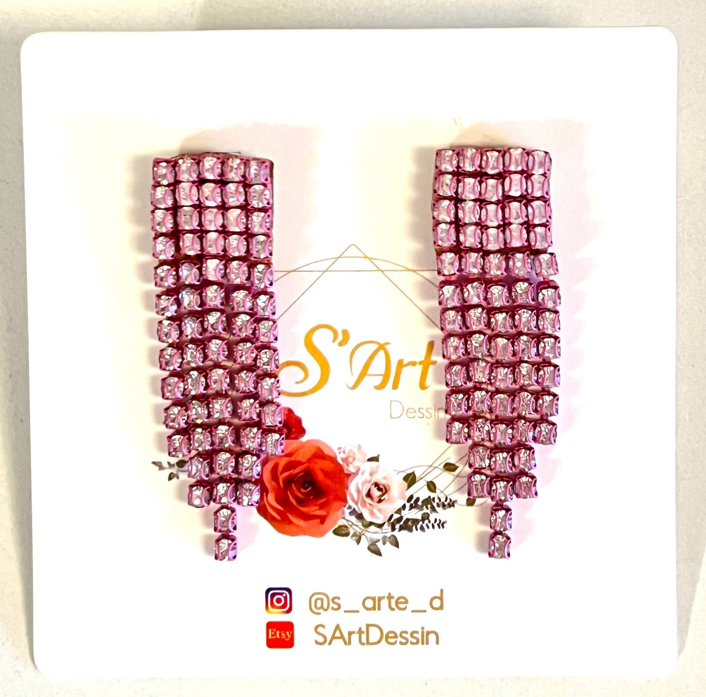 Sparkle Strass Earrings Collection